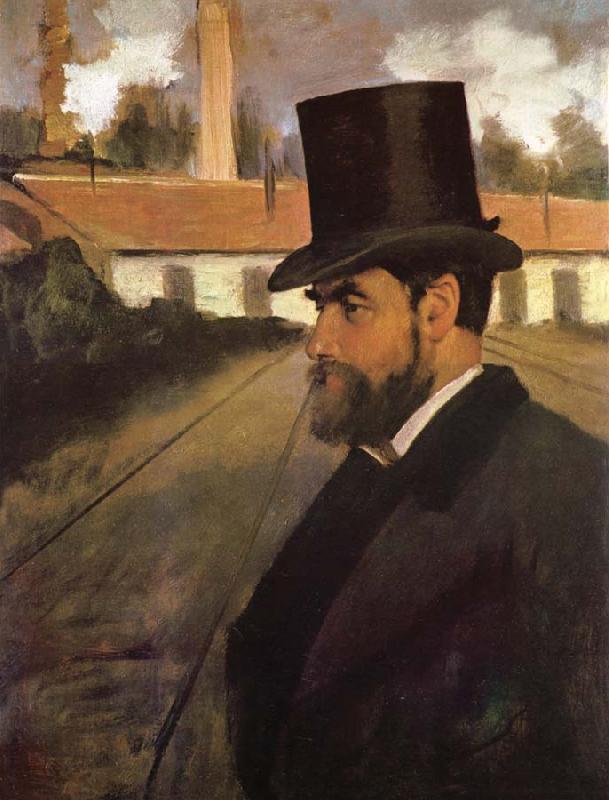 Edgar Degas The man in front of his factory China oil painting art